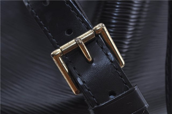 Authentic Louis Vuitton Epi Noe Black Shoulder Bag M59002 LV 8942D