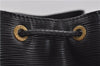 Authentic Louis Vuitton Epi Noe Black Shoulder Bag M59002 LV 8942D