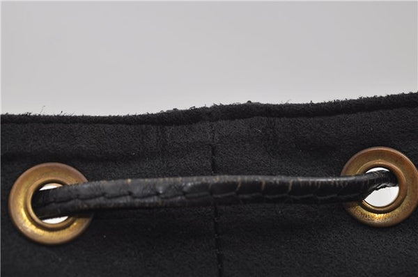 Authentic Louis Vuitton Epi Noe Black Shoulder Bag M59002 LV 8942D