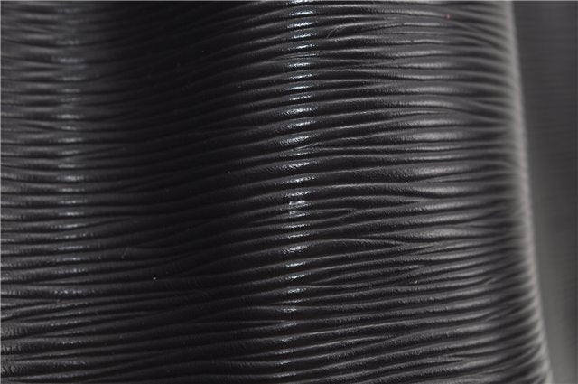 Authentic Louis Vuitton Epi Noe Black Shoulder Bag M59002 LV 8942D