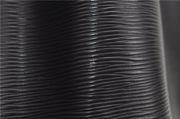 Authentic Louis Vuitton Epi Noe Black Shoulder Bag M59002 LV 8942D