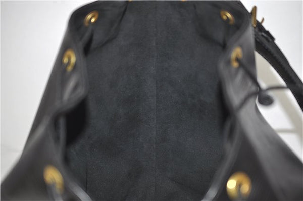 Authentic Louis Vuitton Epi Noe Black Shoulder Bag M59002 LV 8942D
