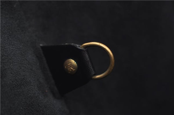 Authentic Louis Vuitton Epi Noe Black Shoulder Bag M59002 LV 8942D