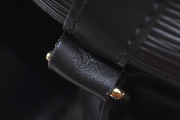 Authentic Louis Vuitton Epi Noe Black Shoulder Bag M59002 LV 8942D