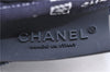 Authentic CHANEL Sports Line Nylon CC Logo Waist Bum Bag Navy Ivory 8943D