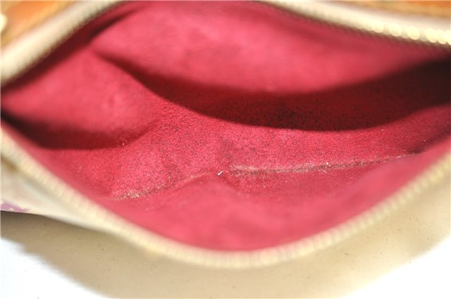 Auth Louis Vuitton Monogram Multicolor Alma PM Hand Bag White M92647 LV 8944D