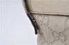 Authentic GUCCI Guccissima Abbey GG Leather Shoulder Tote Bag 141470 Ivory 8945E