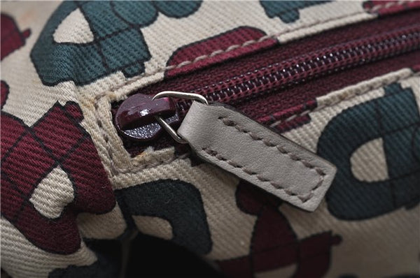 Authentic GUCCI Guccissima Abbey GG Leather Shoulder Tote Bag 141470 Ivory 8945E