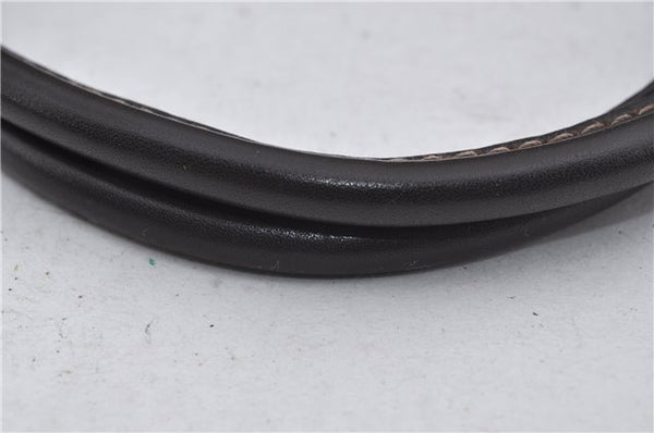 Authentic GUCCI GG Crystal Shoulder Tote Bag PVC Leather 223964 Brown 8946E