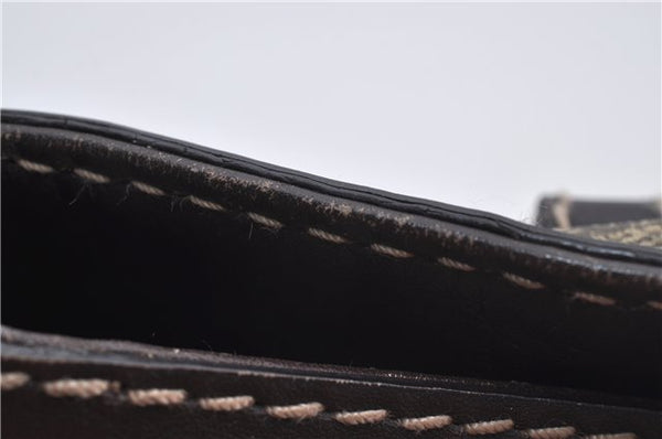 Authentic GUCCI GG Crystal Shoulder Tote Bag PVC Leather 223964 Brown 8946E