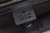 Authentic GUCCI GG Crystal Shoulder Tote Bag PVC Leather 223964 Brown 8946E