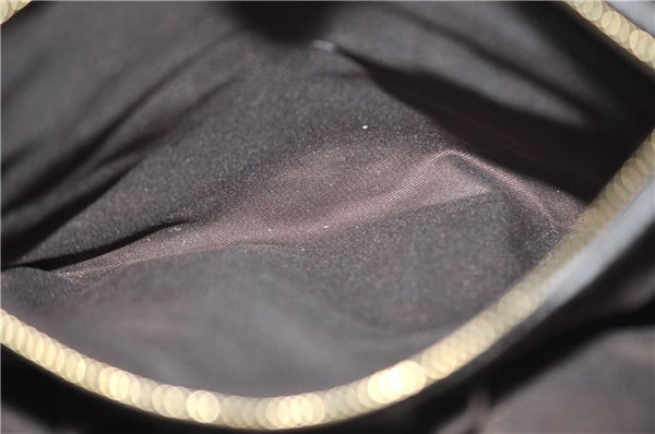 Authentic GUCCI GG Crystal Shoulder Tote Bag PVC Leather 223964 Brown 8946E