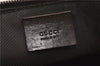 Authentic GUCCI Hand Bag Pouch Purse GG Canvas Leather 07198 Brown 8947D