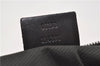 Authentic GUCCI Hand Bag Pouch Purse GG Canvas Leather 07198 Brown 8947D