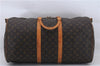 Auth Louis Vuitton Monogram Keepall Bandouliere 55 Boston Bag M41414 LV 8949D