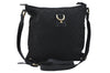 Authentic GUCCI Abbey Shoulder Cross Bag GG Canvas Leather 131326 Black 8950D