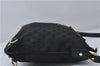 Authentic GUCCI Abbey Shoulder Cross Bag GG Canvas Leather 131326 Black 8950D