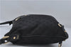 Authentic GUCCI Abbey Shoulder Cross Bag GG Canvas Leather 131326 Black 8950D