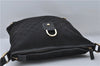 Authentic GUCCI Abbey Shoulder Cross Bag GG Canvas Leather 131326 Black 8950D