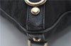 Authentic GUCCI Abbey Shoulder Cross Bag GG Canvas Leather 131326 Black 8950D