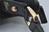 Authentic GUCCI Abbey Shoulder Cross Bag GG Canvas Leather 131326 Black 8950D
