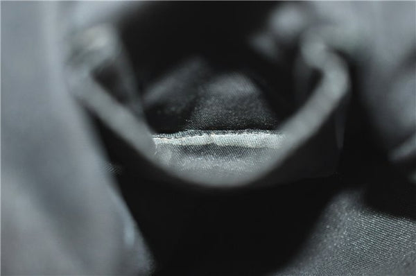 Authentic GUCCI Abbey Shoulder Cross Bag GG Canvas Leather 131326 Black 8950D