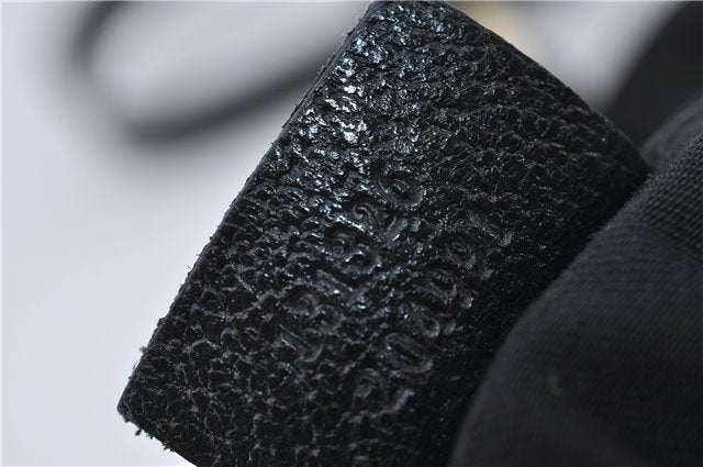 Authentic GUCCI Abbey Shoulder Cross Bag GG Canvas Leather 131326 Black 8950D