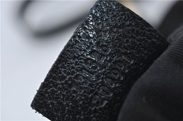 Authentic GUCCI Abbey Shoulder Cross Bag GG Canvas Leather 131326 Black 8950D