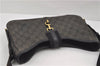 Authentic GUCCI Shoulder Hand Bag Purse GG Canvas Leather 92736 Black 8951D