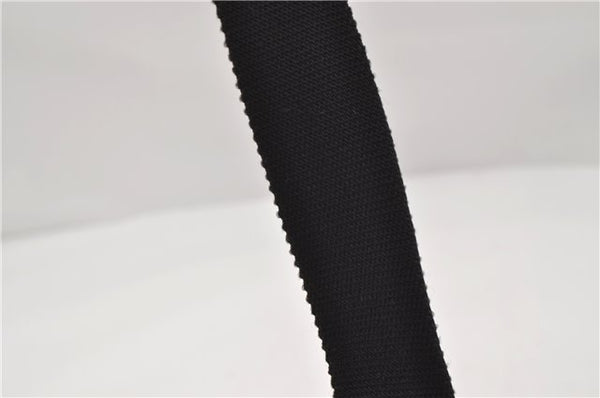 Authentic GUCCI Shoulder Hand Bag Purse GG Canvas Leather 92736 Black 8951D