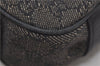 Authentic GUCCI Shoulder Hand Bag Purse GG Canvas Leather 92736 Black 8951D