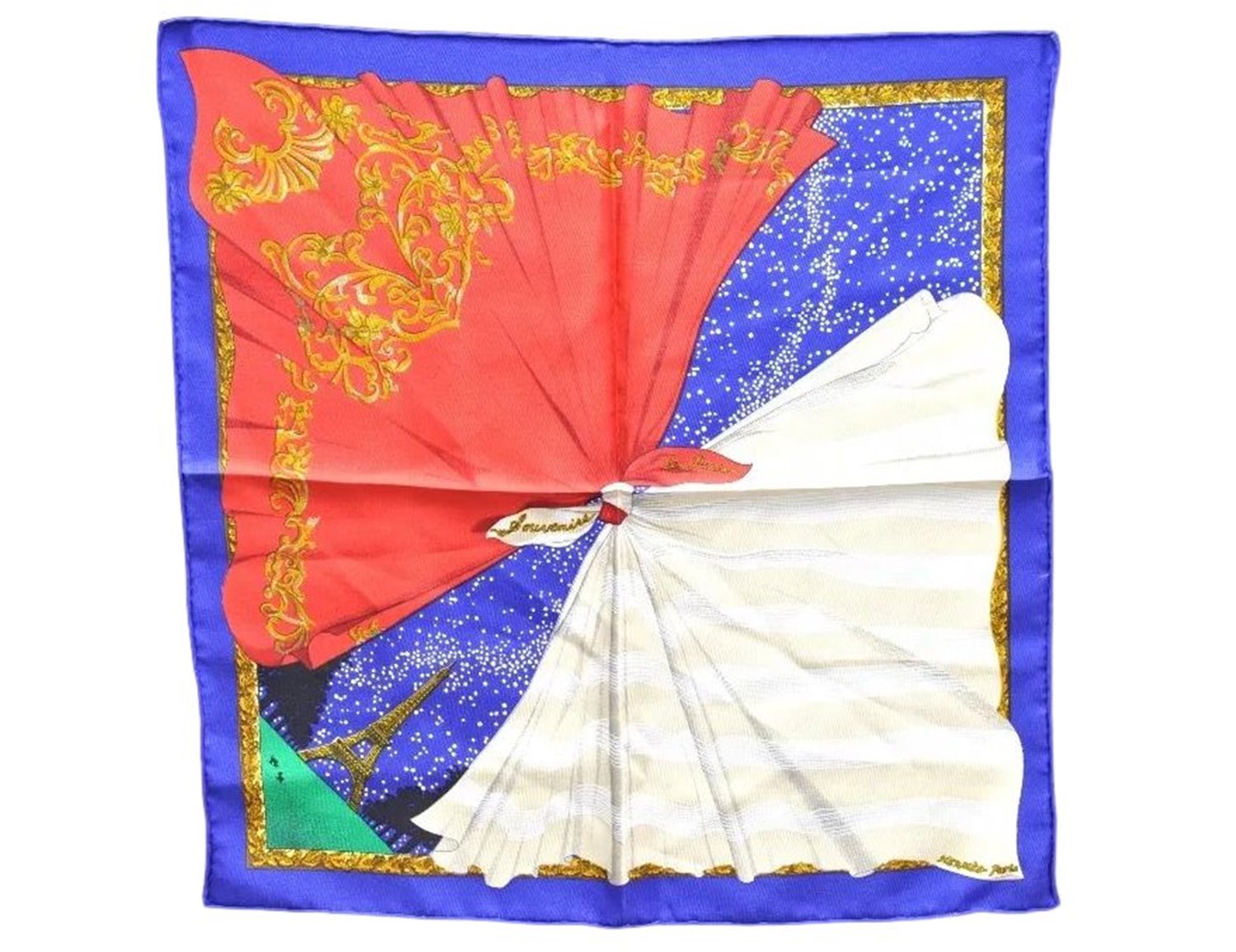 HERMES Petit Carre 40 Scarf Handkerchief 