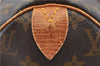 Authentic Louis Vuitton Monogram Speedy 30 Hand Bag Purse M41526 LV 8958C