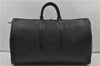 Authentic Louis Vuitton Epi Keepall 45 Boston Travel Bag Black M42972 LV 8958D