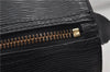 Authentic Louis Vuitton Epi Keepall 45 Boston Travel Bag Black M42972 LV 8958D