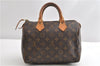 Authentic Louis Vuitton Monogram Speedy 25 Boston Hand Bag M41528 LV 8961F