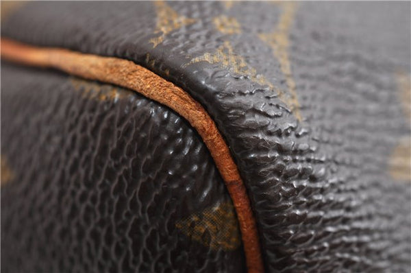 Authentic Louis Vuitton Monogram Speedy 25 Boston Hand Bag M41528 LV 8961F