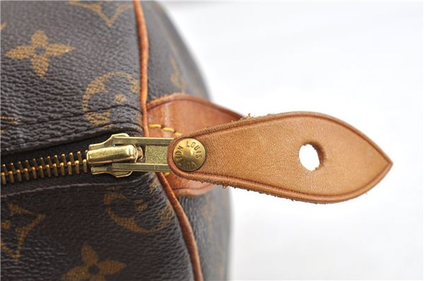 Authentic Louis Vuitton Monogram Speedy 25 Boston Hand Bag M41528 LV 8961F