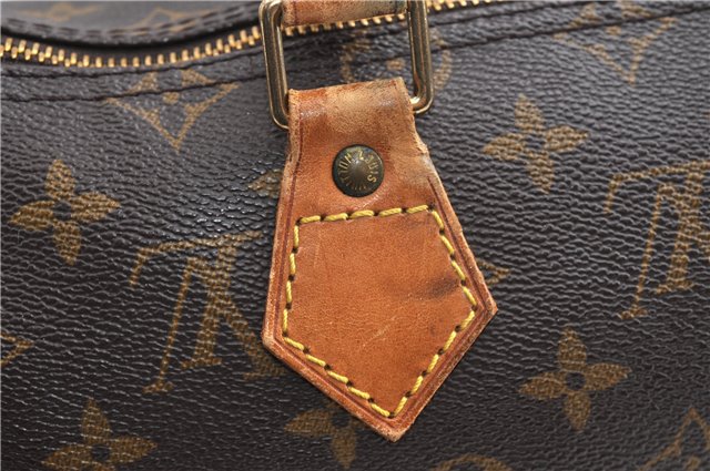 Authentic Louis Vuitton Monogram Speedy 25 Boston Hand Bag M41528 LV 8961F