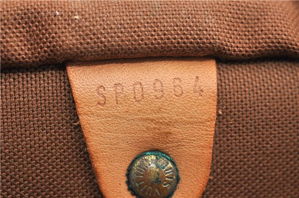 Authentic Louis Vuitton Monogram Speedy 25 Boston Hand Bag M41528 LV 8961F
