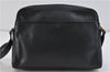 Authentic GUCCI Shoulder Cross Body Bag Purse Leather Black 8963C