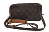 Auth Louis Vuitton Monogram Marly Bandouliere Shoulder Cross Bag M51828 LV 8964D