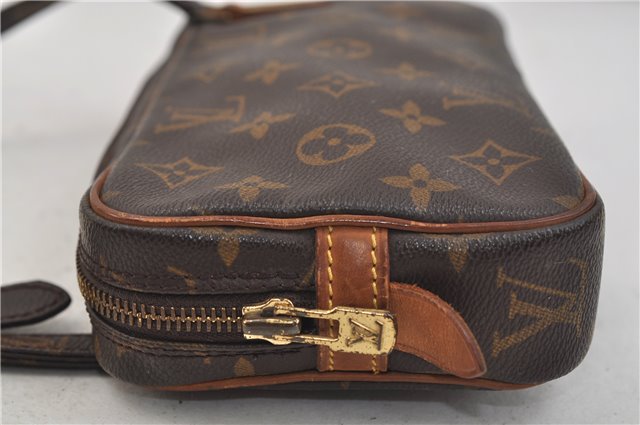 Auth Louis Vuitton Monogram Marly Bandouliere Shoulder Cross Bag M51828 LV 8964D
