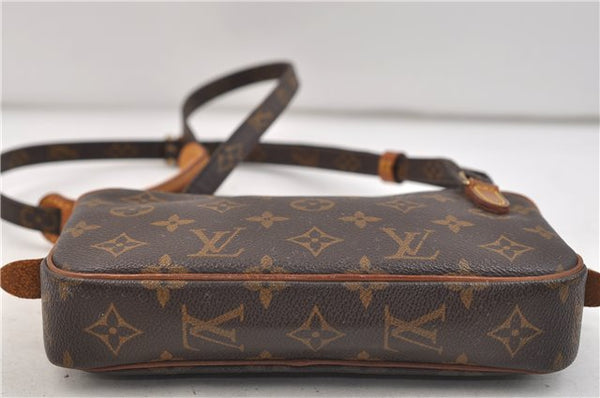 Auth Louis Vuitton Monogram Marly Bandouliere Shoulder Cross Bag M51828 LV 8964D
