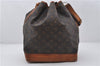 Authentic Louis Vuitton Monogram Noe Shoulder Drawstring Bag M42224 LV 8964E