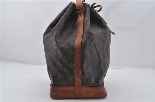 Authentic Louis Vuitton Monogram Noe Shoulder Drawstring Bag M42224 LV 8964E