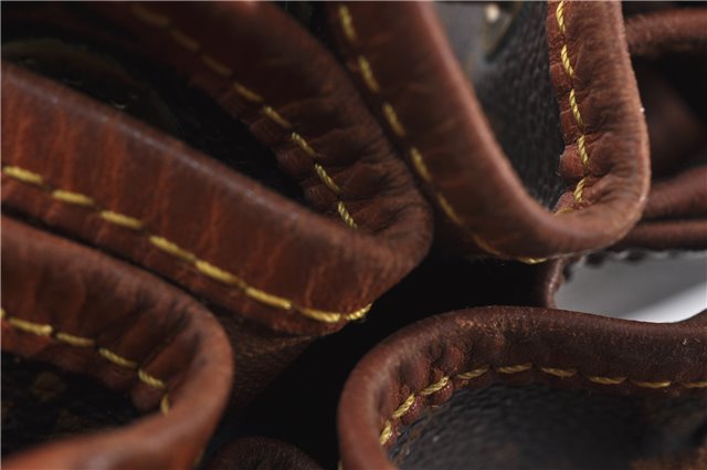 Authentic Louis Vuitton Monogram Noe Shoulder Drawstring Bag M42224 LV 8964E