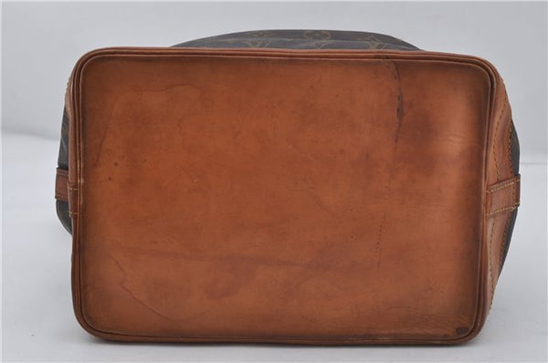 Authentic Louis Vuitton Monogram Noe Shoulder Drawstring Bag M42224 LV 8964E