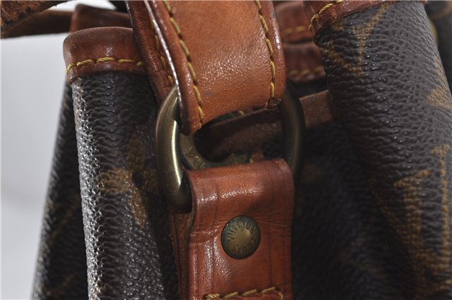 Authentic Louis Vuitton Monogram Noe Shoulder Drawstring Bag M42224 LV 8964E