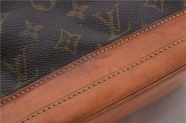 Authentic Louis Vuitton Monogram Noe Shoulder Drawstring Bag M42224 LV 8964E